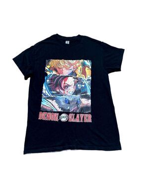 Demon Slayer Graphic T-Shirt Size Small Black